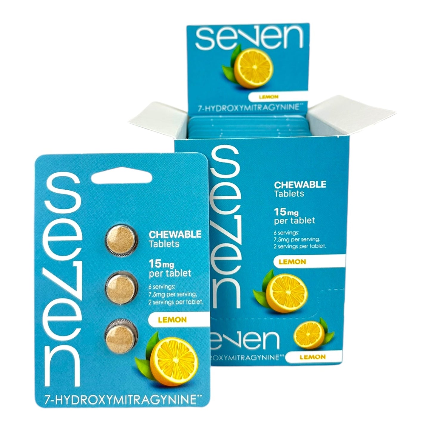 SE7EN 7-OH 15mg Tabs - 3 Tab/Blister Pack