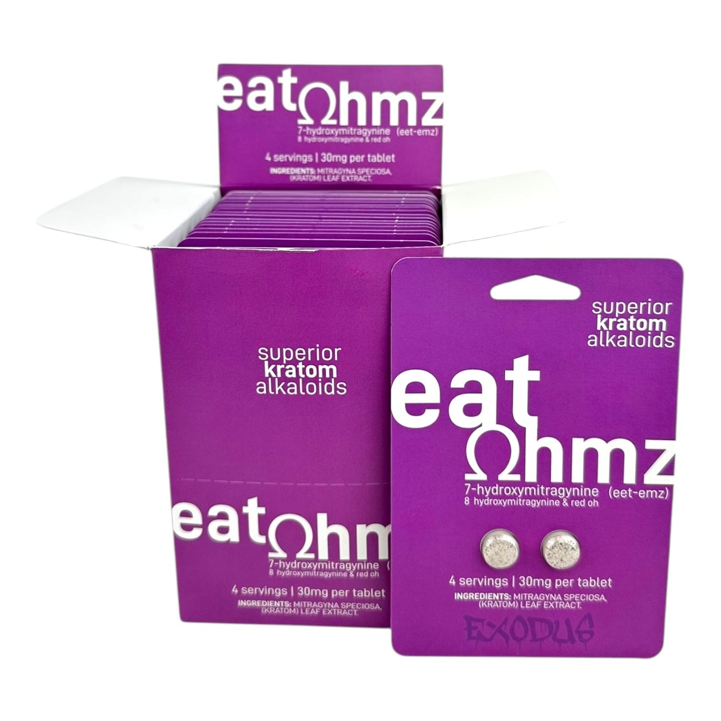 EAT OHMZ 7-OH & Red OH 30mg 2Tab / Pack