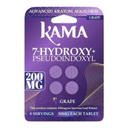 KAMA 7-Hydroxy + Pseudo 200mg Tablets | 4Tab