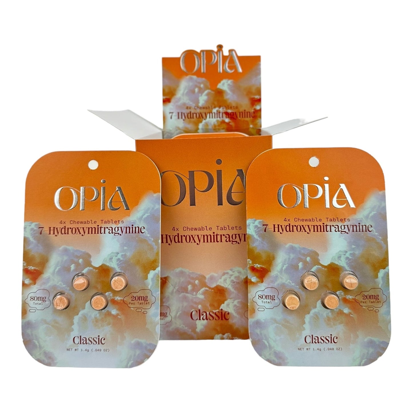 OPIA 7-OH 20mg 4ct Tabs Blister Pack  10 Packs / Display