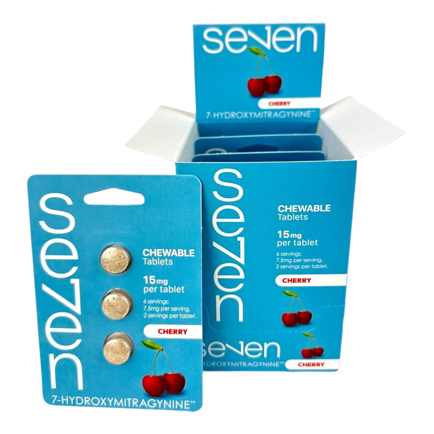 SE7EN 7-OH 15mg Tabs - 3 Tab/Blister Pack