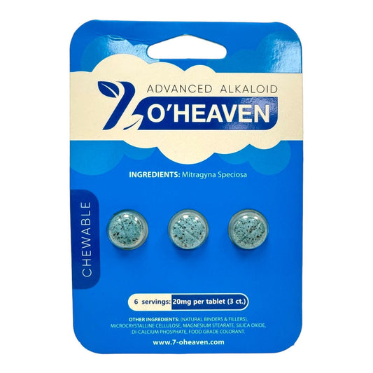 7- O’Heaven Blue 7-OH 20mg Tablets 3 Tabs Pack