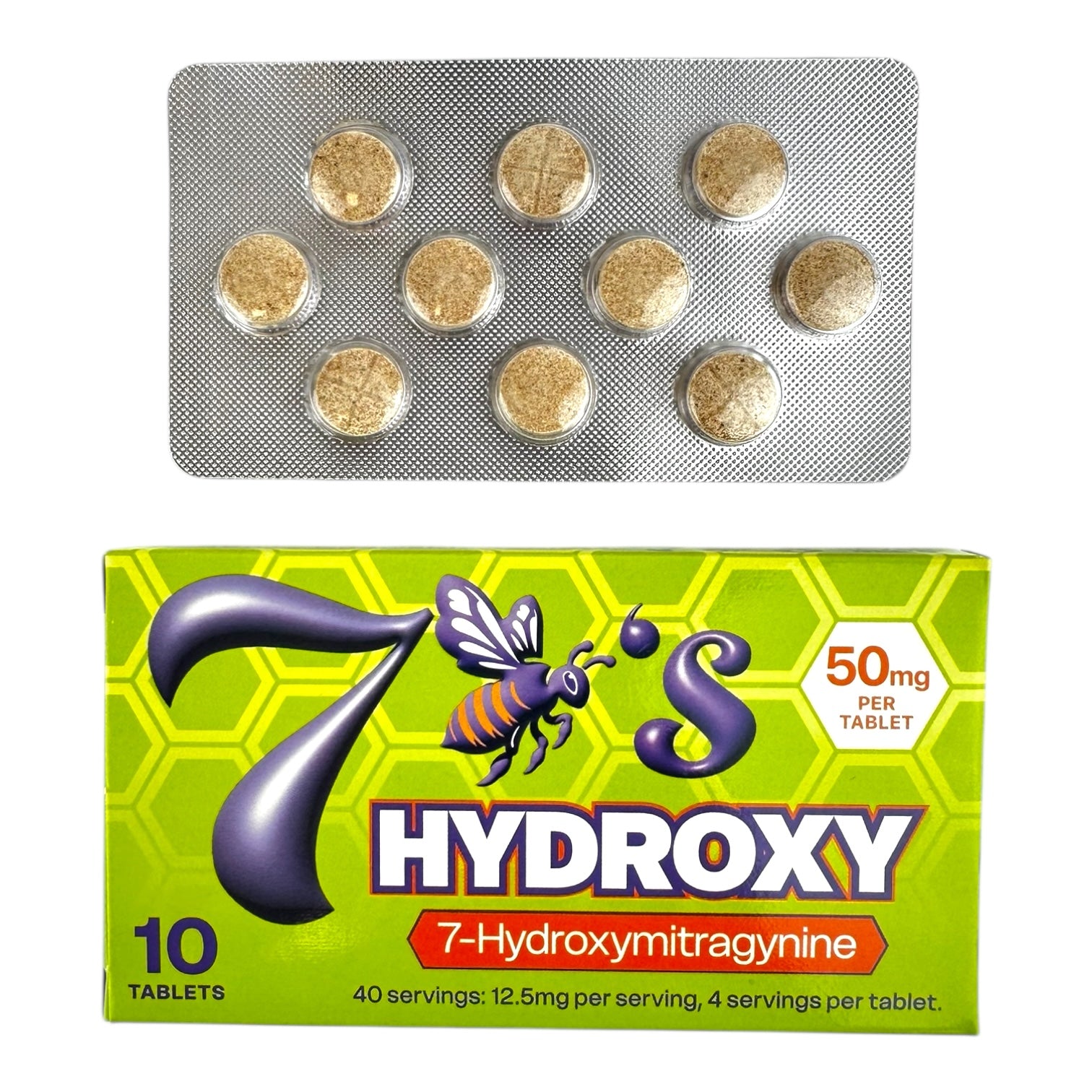 7 Bees 7 Hydroxy 50mg Tablets
