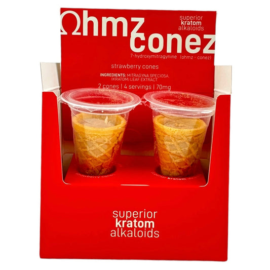 OHMZ Conez  7-OH 70 mg 2 Strawberry cones / Pack