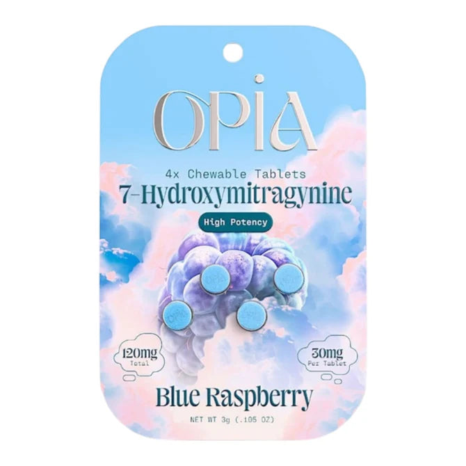 Opia 30mg High Potency 7-OH 4ct Blister - 10 Pack / Displa+y