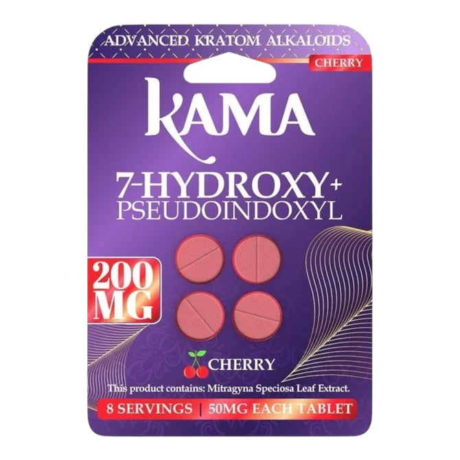 KAMA 7-Hydroxy + Pseudo 200mg Tablets | 4Tab
