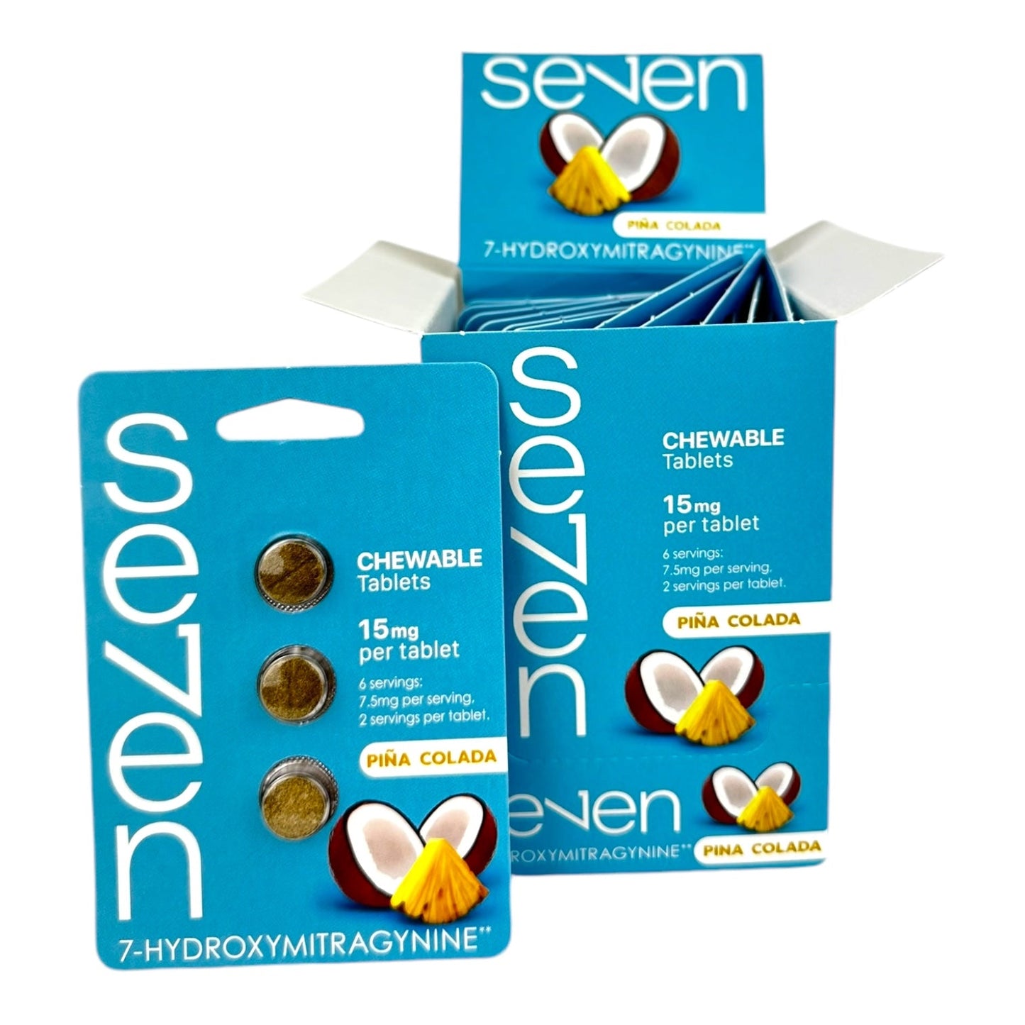 SE7EN 7-OH 15mg Tabs - 3 Tab/Blister Pack