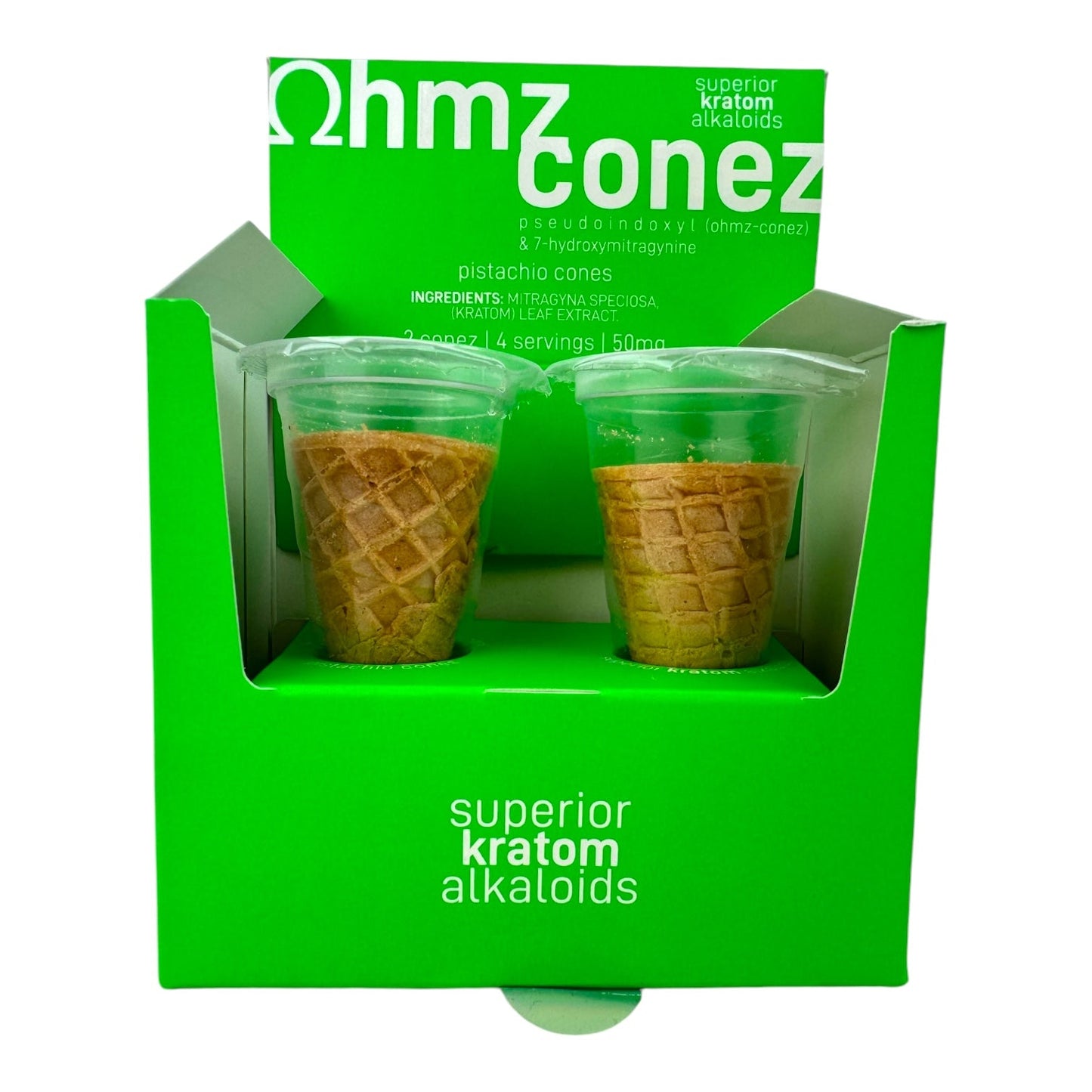 OHMZ Conez  7-OH 50 mg 2 Pistachio cones / Pack