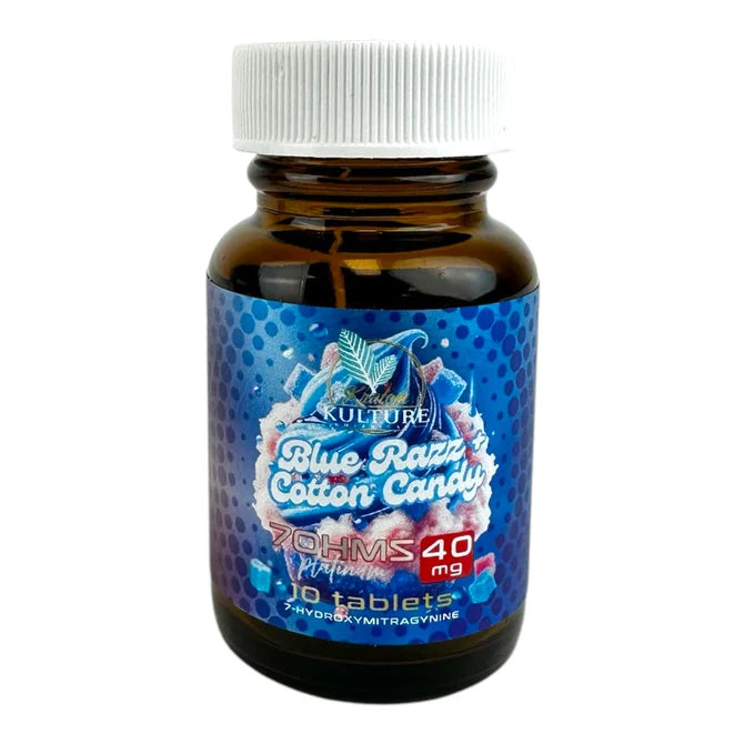 Blue Razz Cotton Candy Kratom