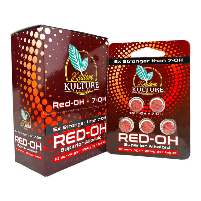 Kratom Kulture 5X Red-OH +7OH