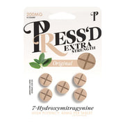 Press'd 200mg 7-OH Extra Strength 5 Tab Blister - 10 Blister / Pack