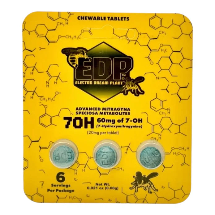 EDP 7-OH 20mg Tab-60mg 3 Tabs