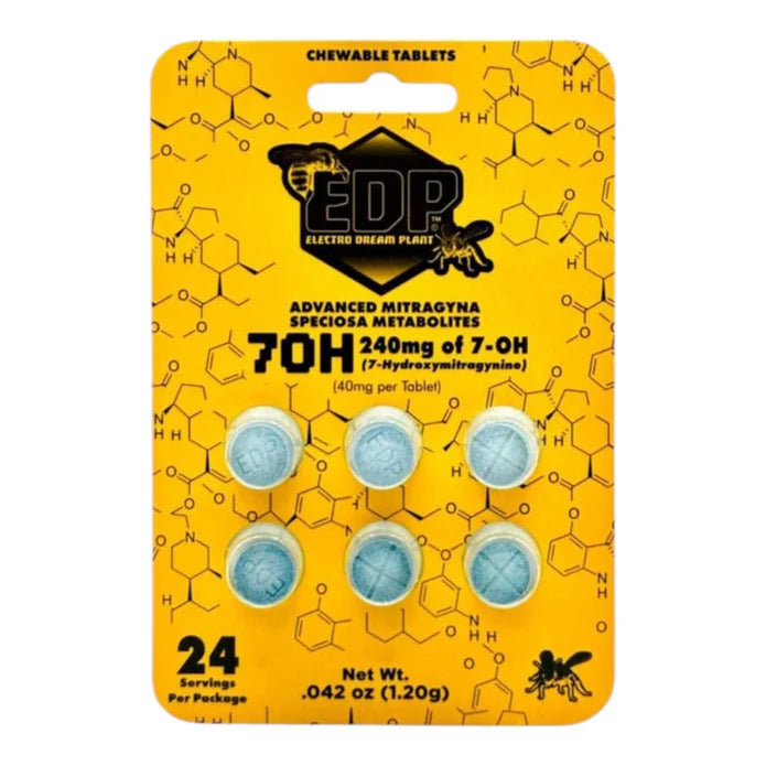 EDP 7-OH 40mg Tab - 240mg 6 Tabs / Pack