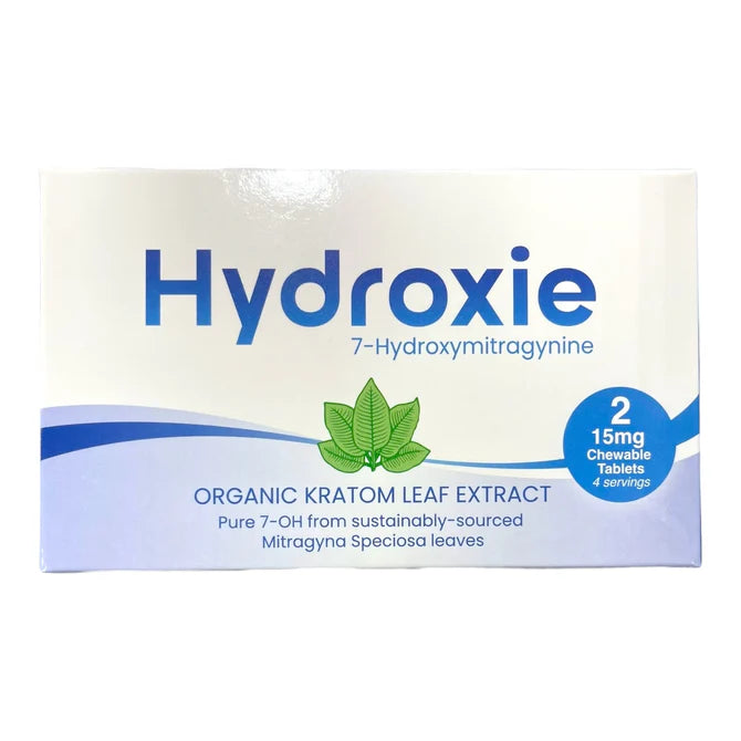 Hydroxie 7-OH Organic Kratom Leaf Extract 15mg Tablets