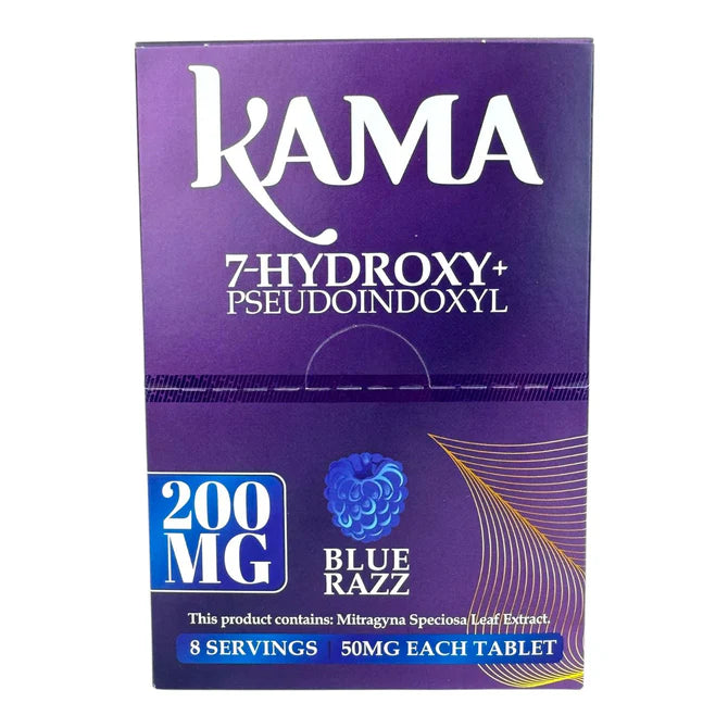 KAMA 7-Hydroxy + Pseudo 200mg Tablets | 4Tab