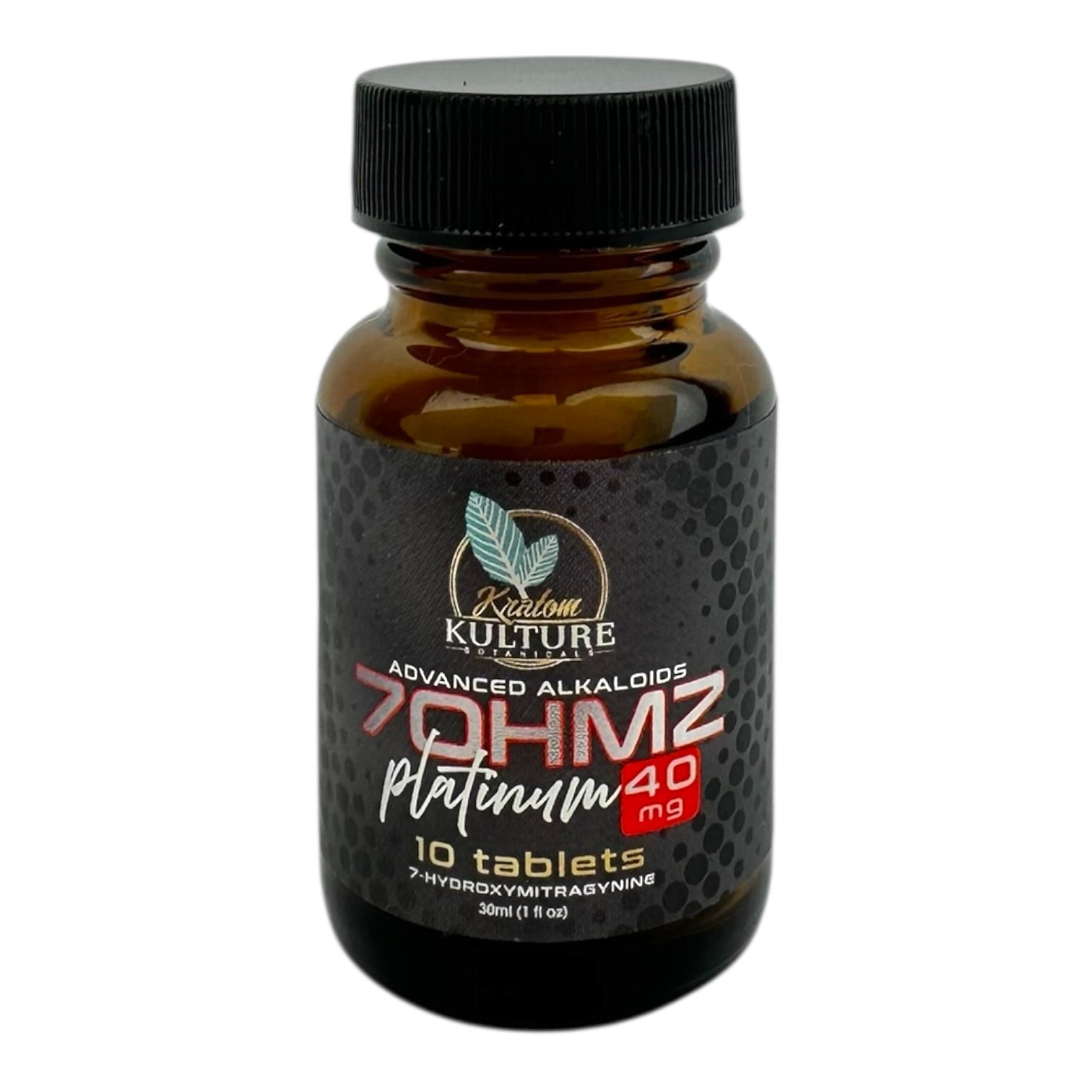 Kratom Kulture 7OHMZ Platinum 7-OH 40mg Tablet