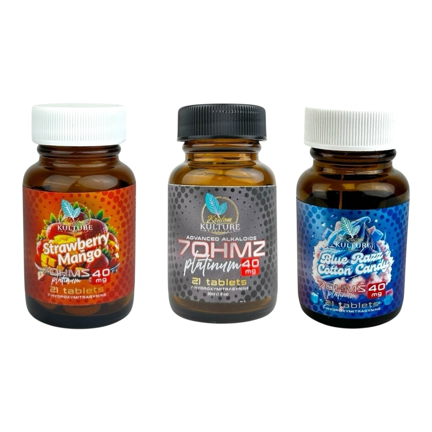 Kratom Kulture 7OHMZ Platinum Tablet