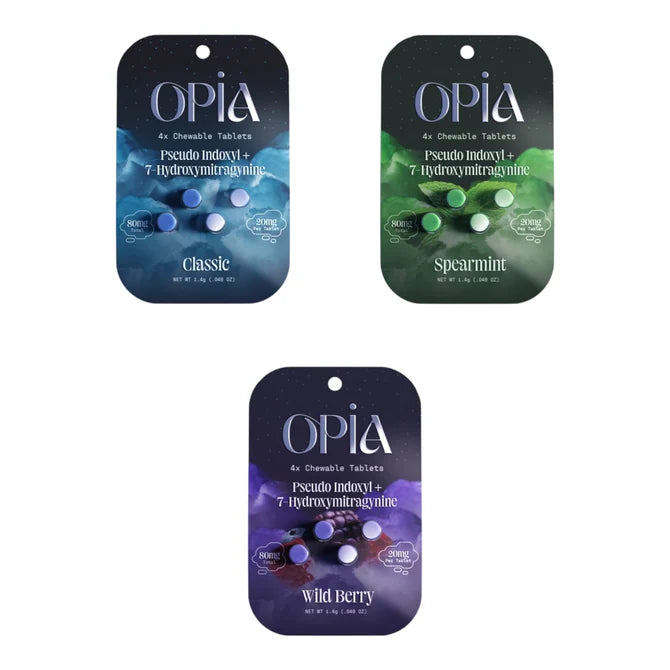 OPIA 7-OH + Pseudo 20mg 4ct Tabs Blister Pack 10 Packs / Display | 20 Displays / Case