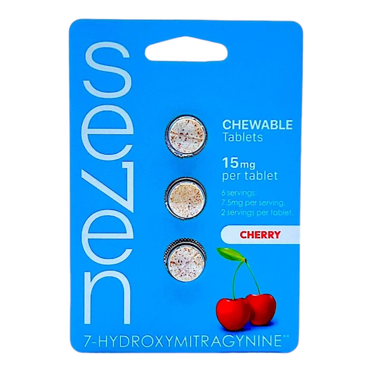 SE7EN 7-OH 15mg Tabs - 3 Tab/Blister Pack