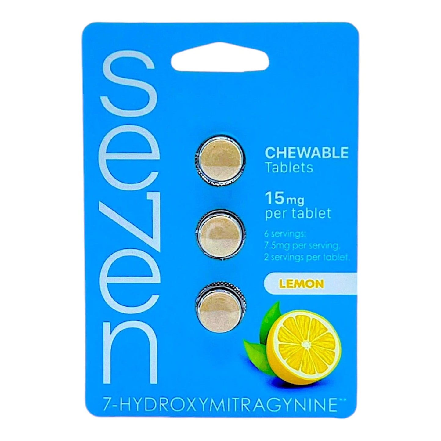 SE7EN 7-OH 15mg Tabs - 3 Tab/Blister Pack