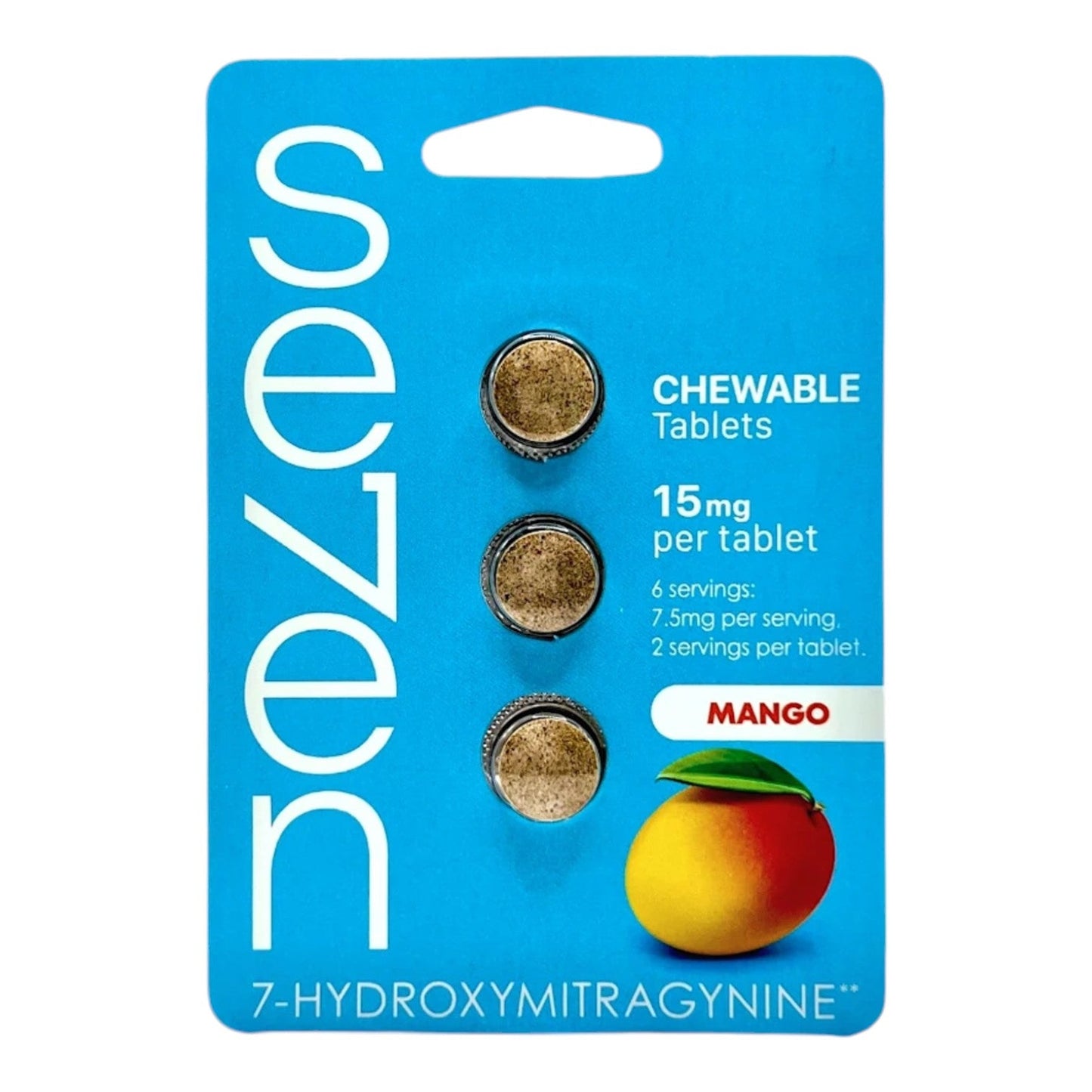 SE7EN 7-OH 15mg Tabs - 3 Tab/Blister Pack