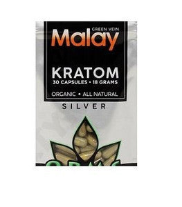 OPMS Kratom Silver (Capsules) 30 Count (18 Grams)